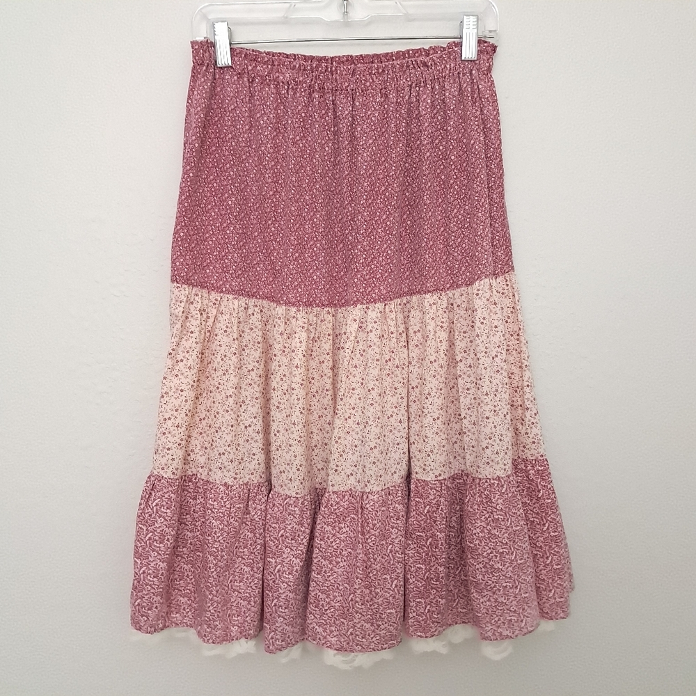 Vintage Tiered Prairie Skirt - Picture 5 of 7